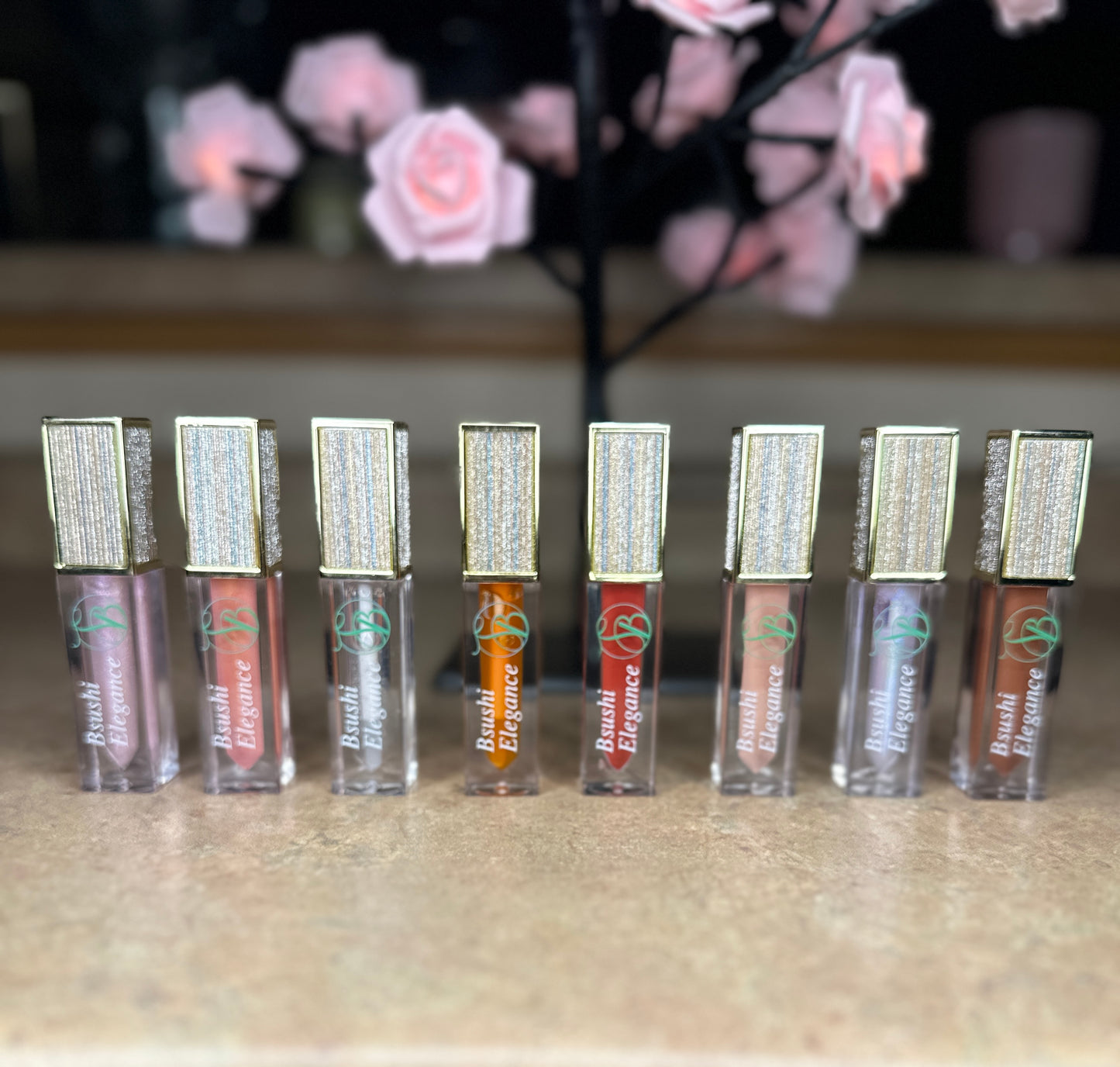 The BSushi Universal LipGloss 8 Piece Set